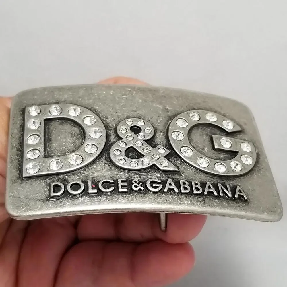 Vintage Belt Buckle Women's Luxury White Rhinestones Bling - Picture 4 of 9